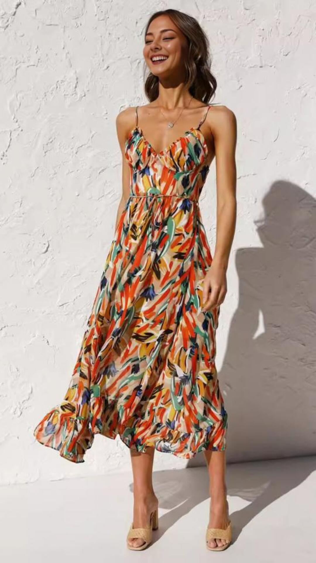 Vivienne | Vestido maxi de verano
