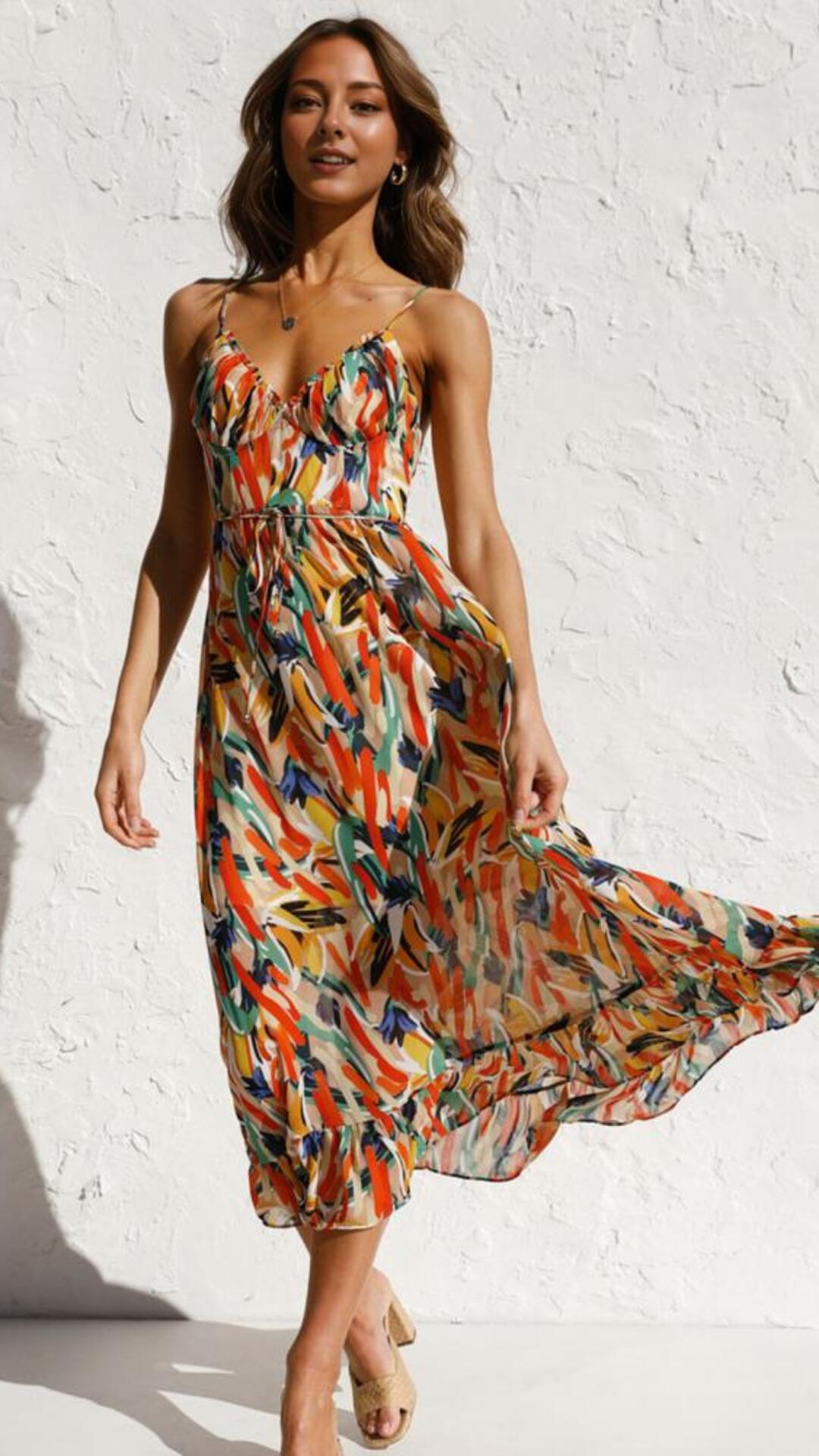 Vivienne | Vestido maxi de verano