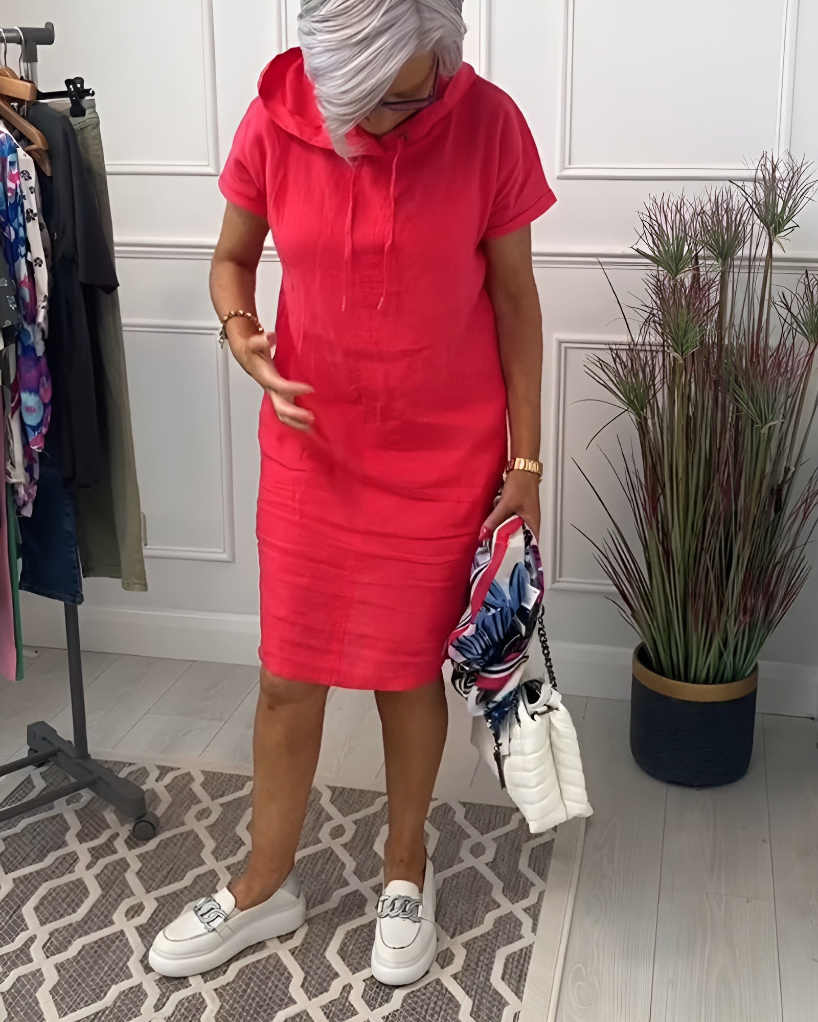 Patricia | Vestido Hoodie Casual