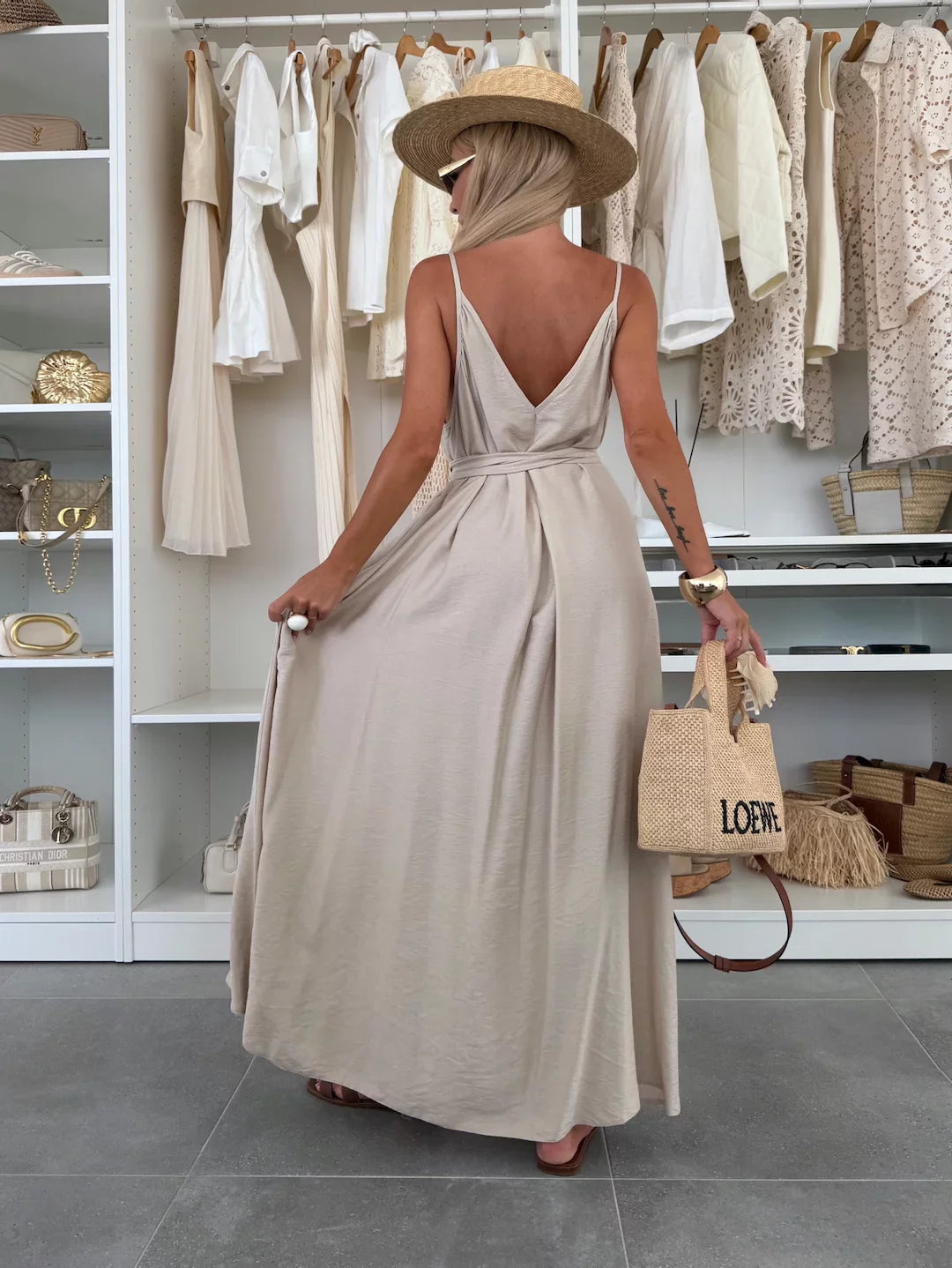 Candela | Vestido vaporoso con cinturón