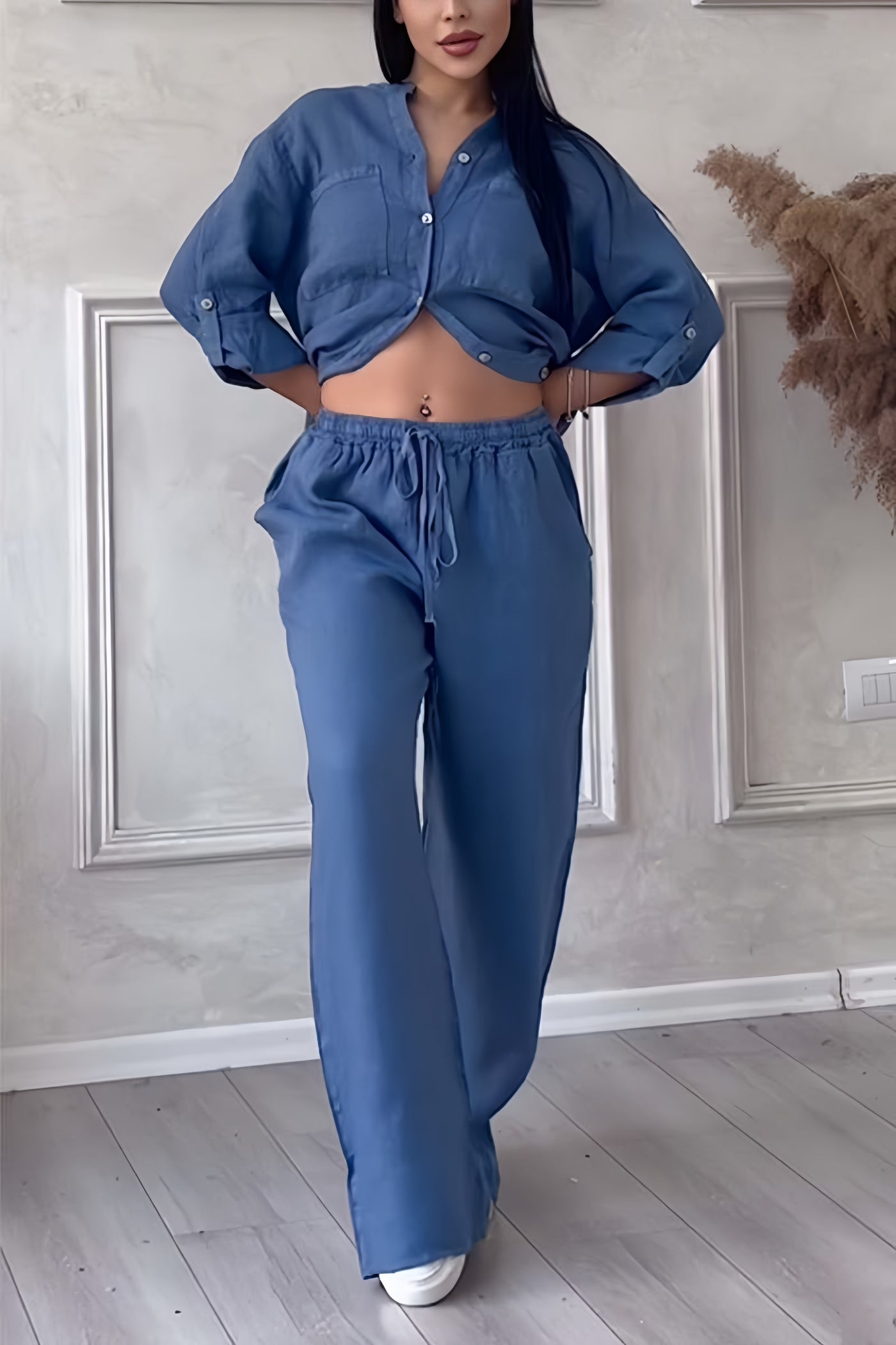Elena | Conjunto de Lino