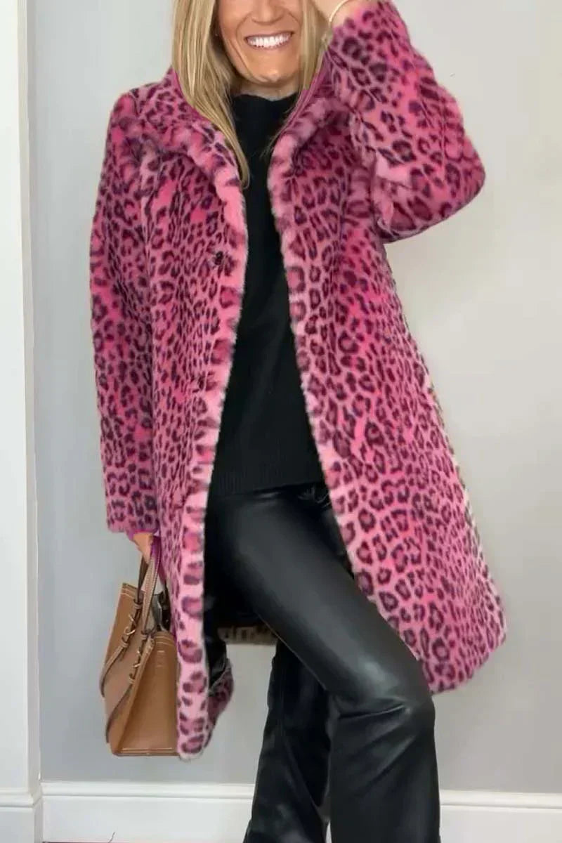 Alejandra | Abrigo estampado con estilo