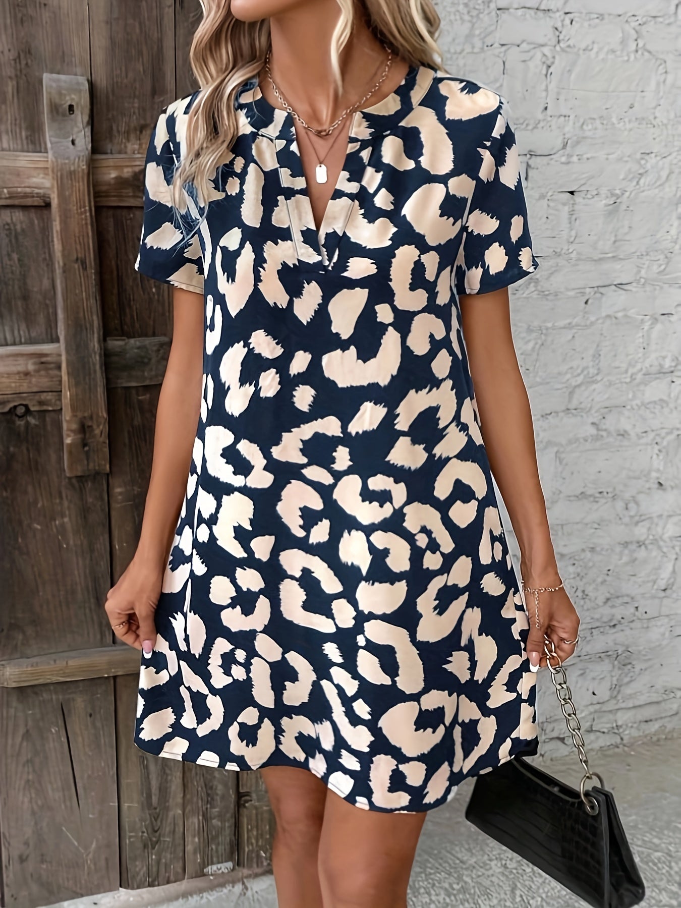 Catalina | Vestido Midi Leopardo