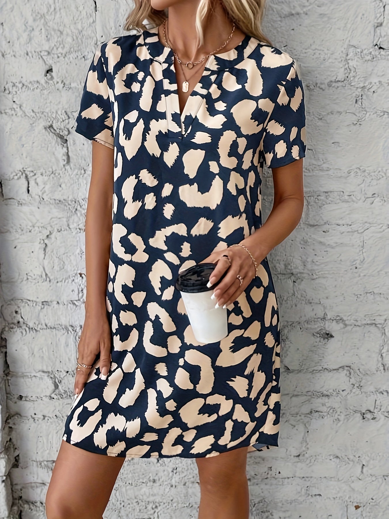 Catalina | Vestido Midi Leopardo