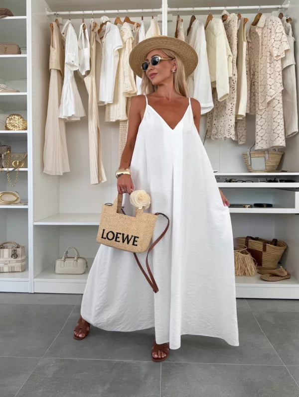 Candela | Vestido vaporoso con cinturón