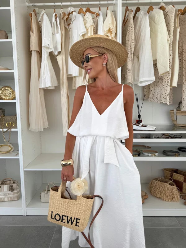 Candela | Vestido vaporoso con cinturón