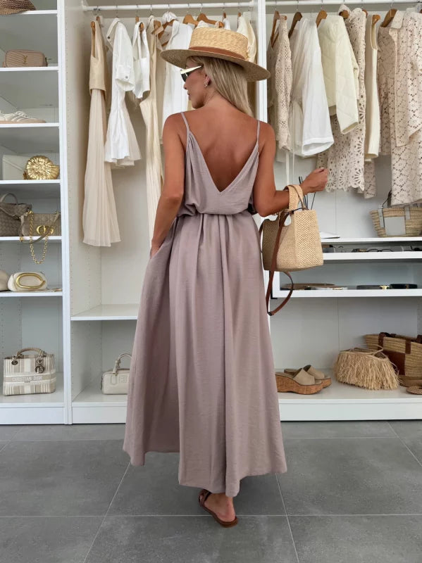 Candela | Vestido vaporoso con cinturón