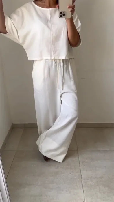 Lucía | Conjunto de Lino 2 Piezas