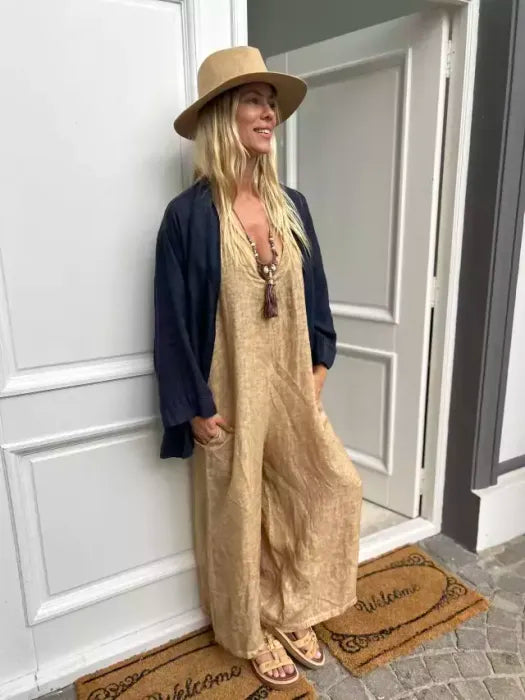 Élodie | Vestido largo con toque bohemio