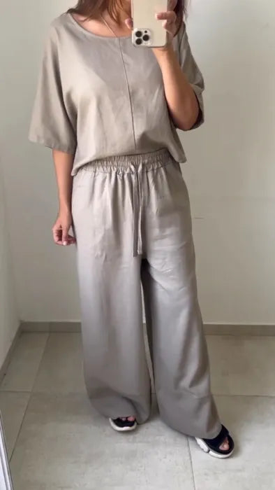 Lucía | Conjunto de Lino 2 Piezas