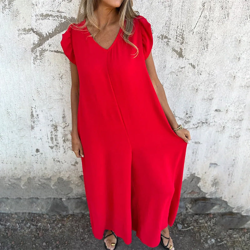 Sofía | Vestido largo con escote en V