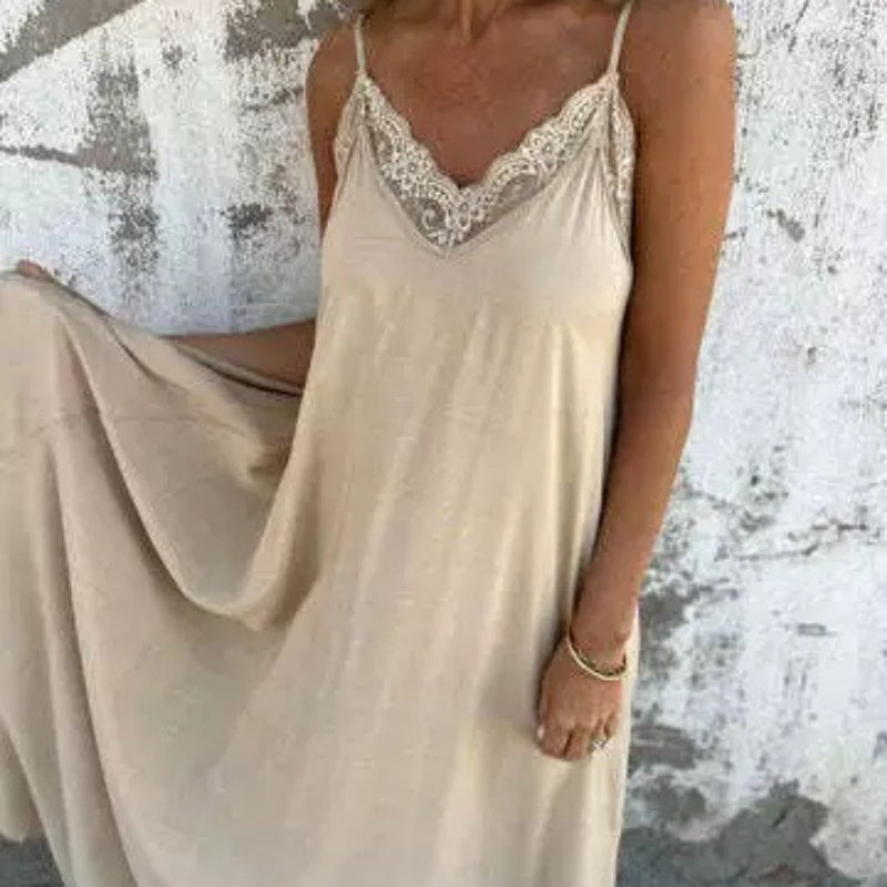 Gloria | Vestido Maxi de Encaje