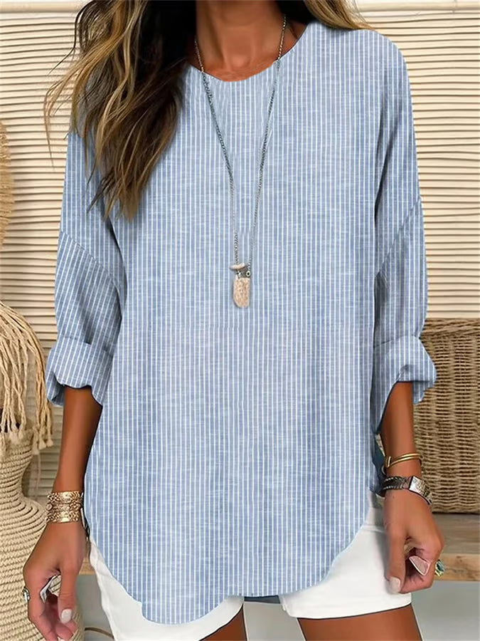 Camila | Camiseta casual a rayas