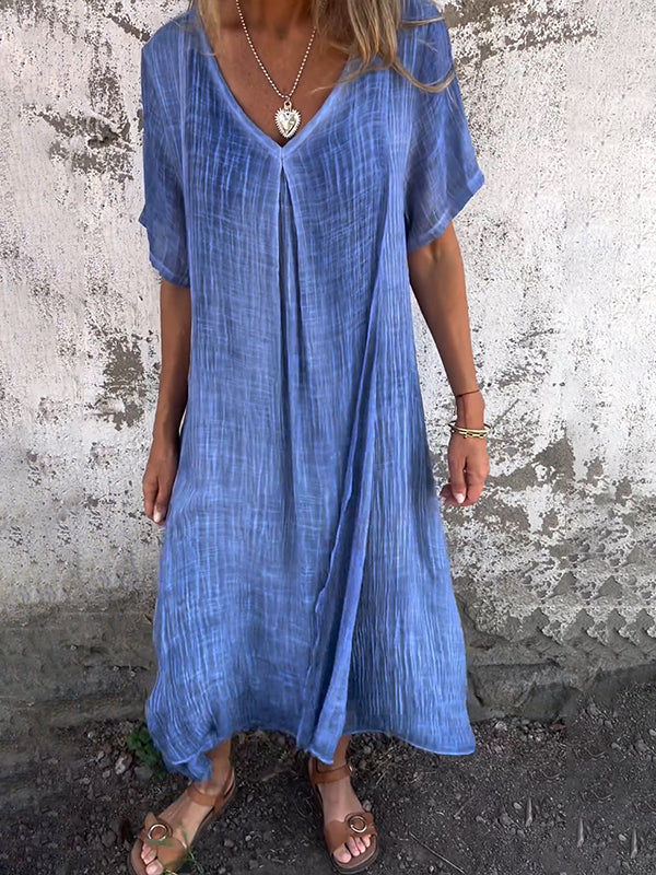 Marta | Vestido de Verano de Lino