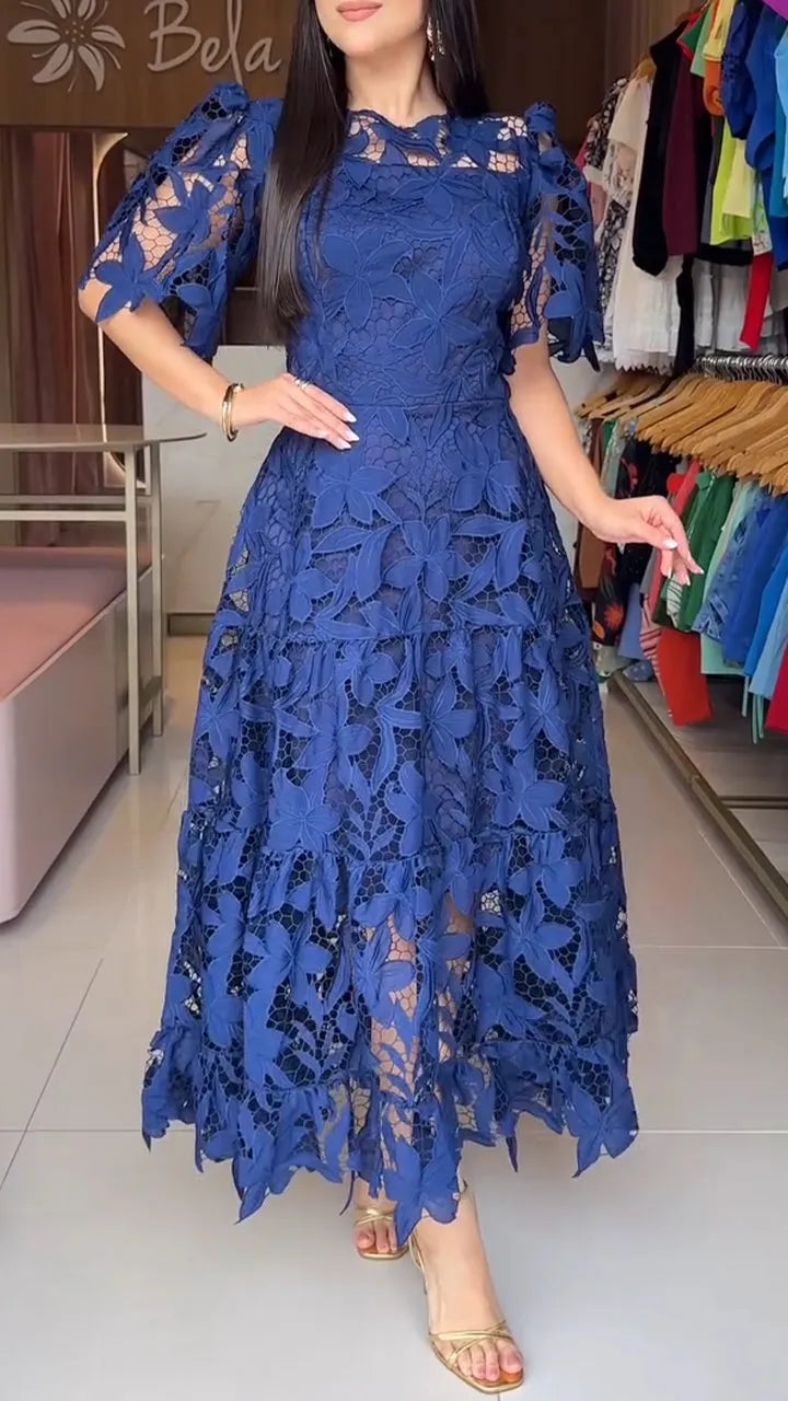 Barbara | Vestido largo de encaje