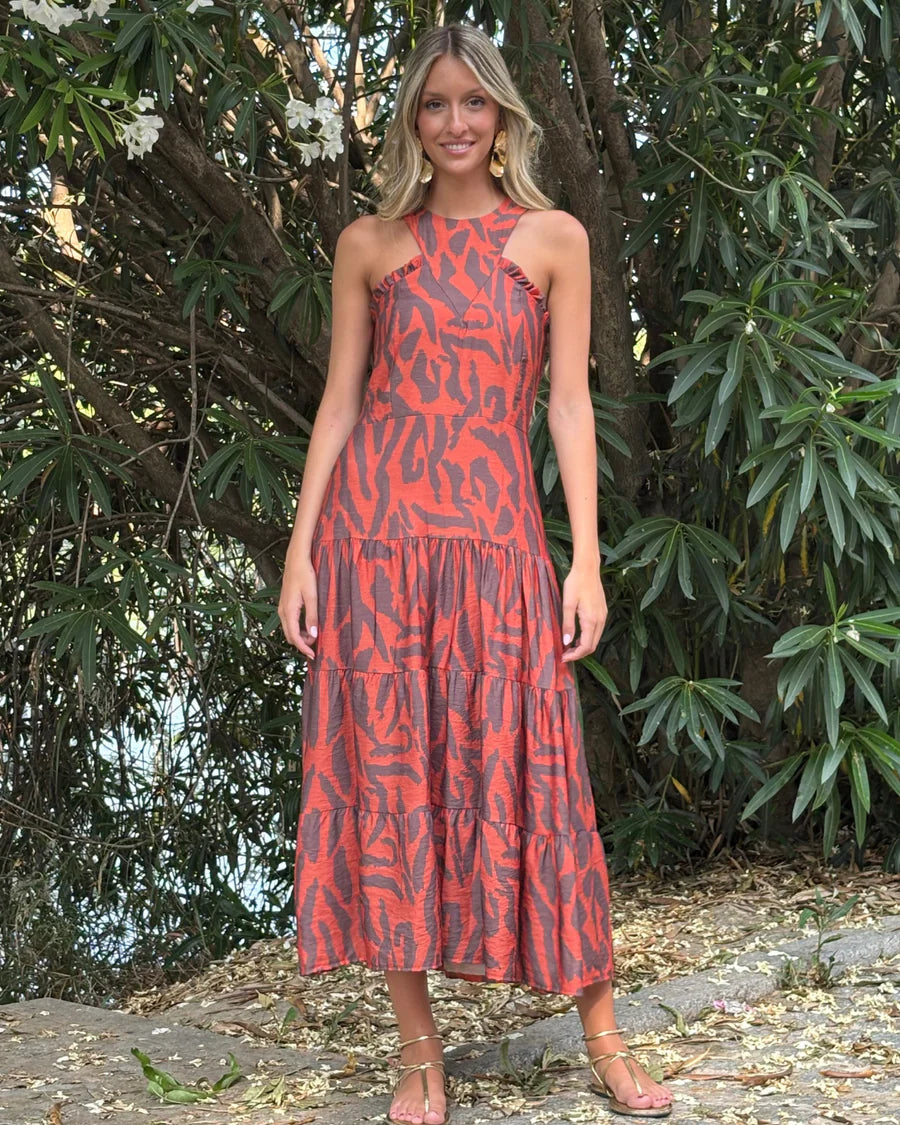 Clara | Vestido largo halter