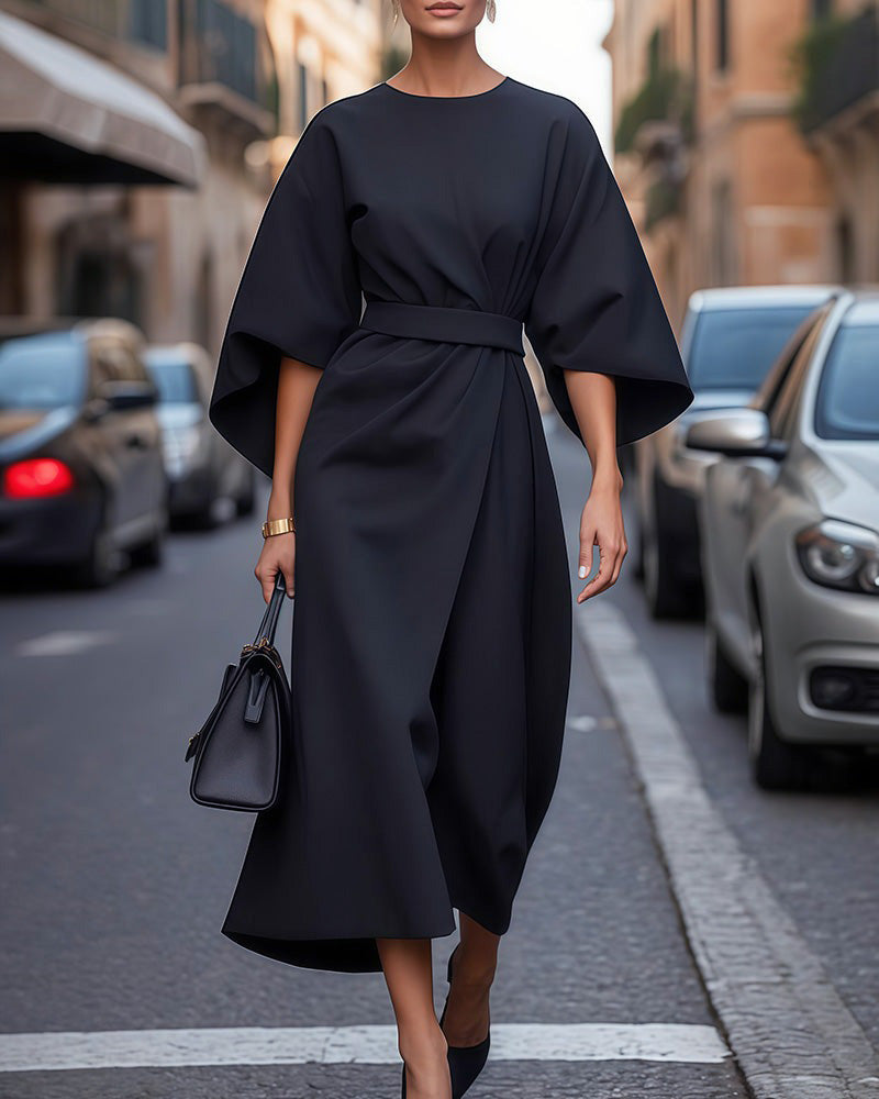 Celeste | Vestido Midi Estampado