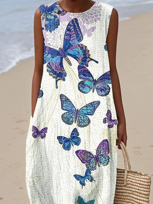 Vestido etéreo y floral