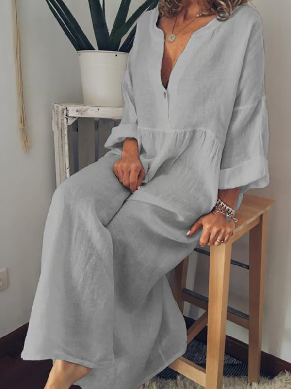 Casual vestido largo
