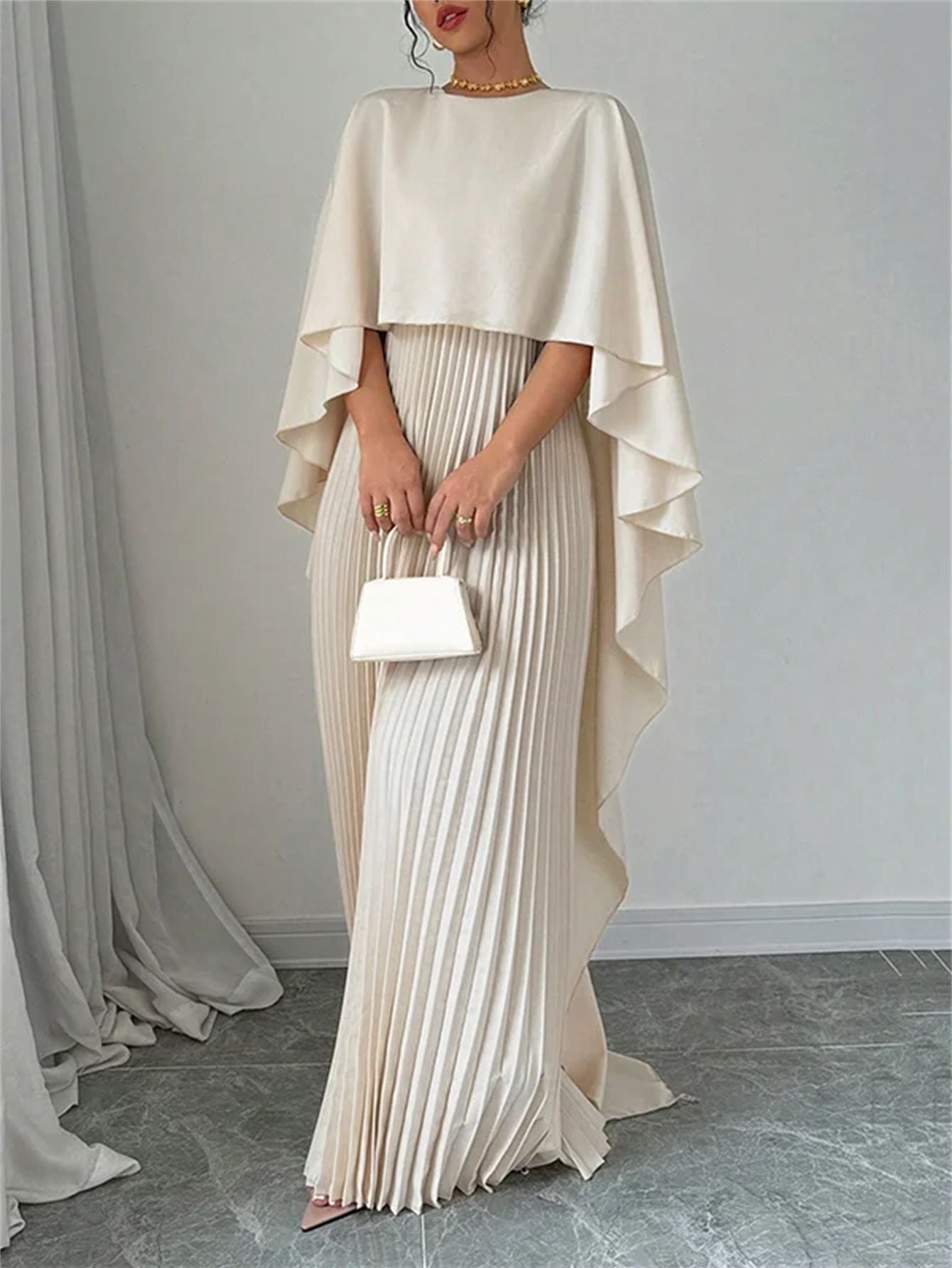 Aitana | Vestido plisado elegante