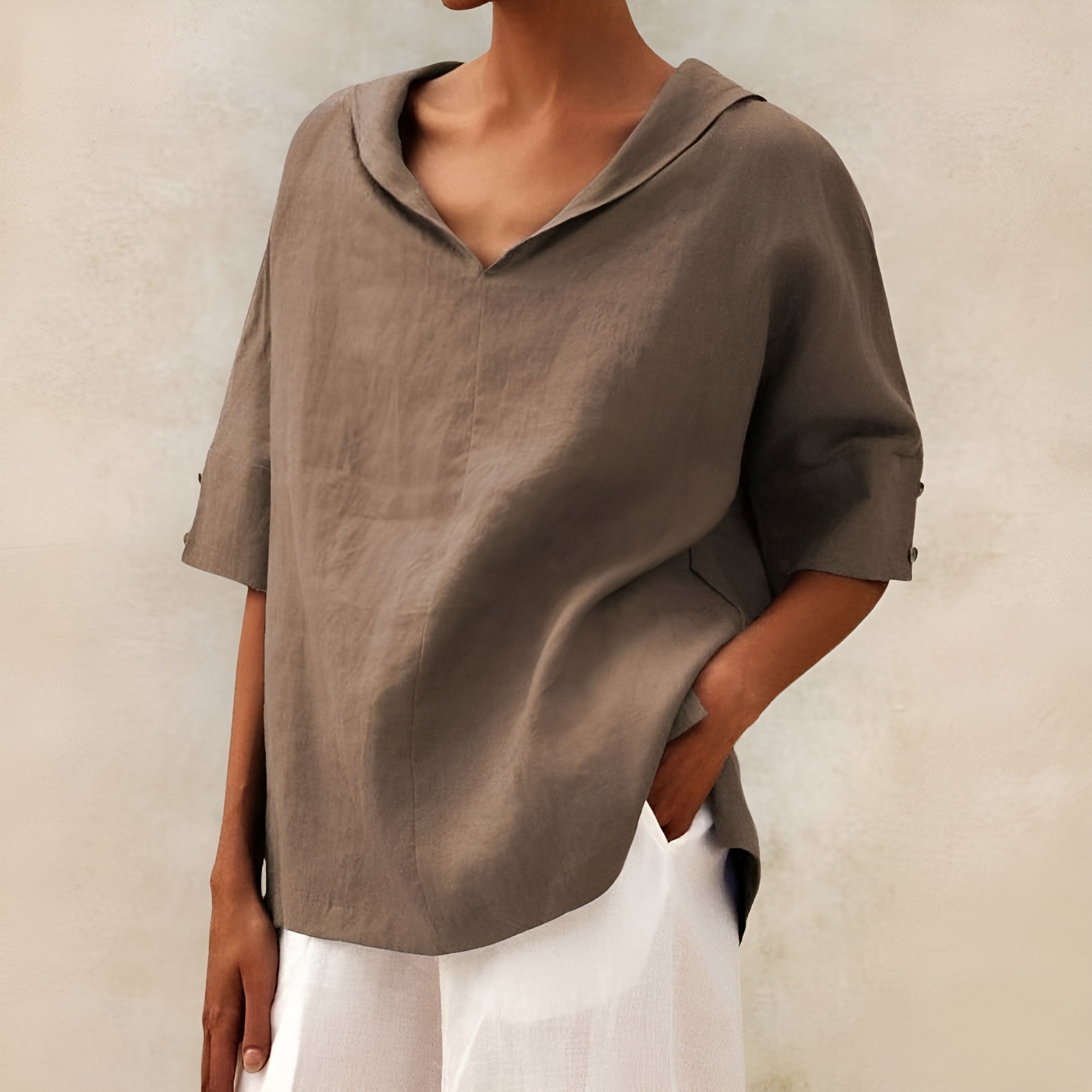 RAYA | BLUSA DE LINO