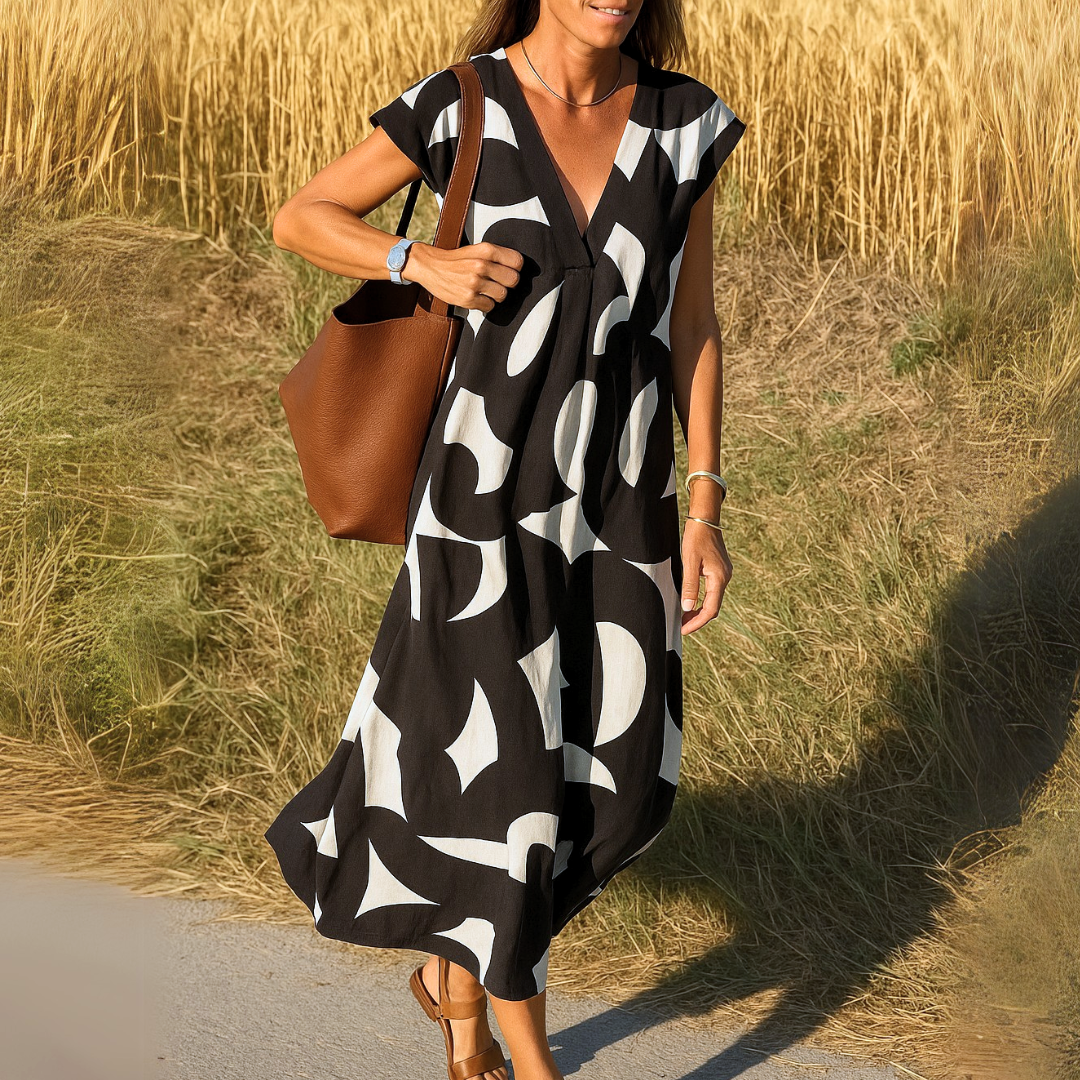 Lucie | Vestido casual con escote en V