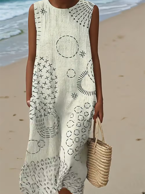 Vestido con cintura marcada