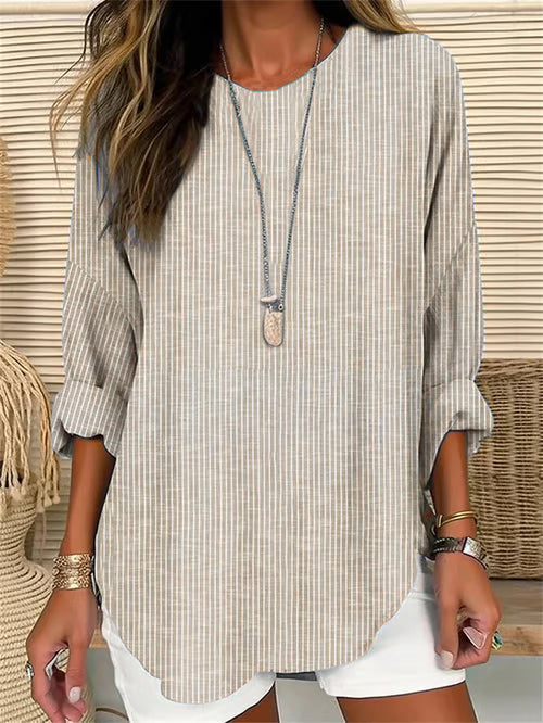 Camila | Camiseta casual a rayas