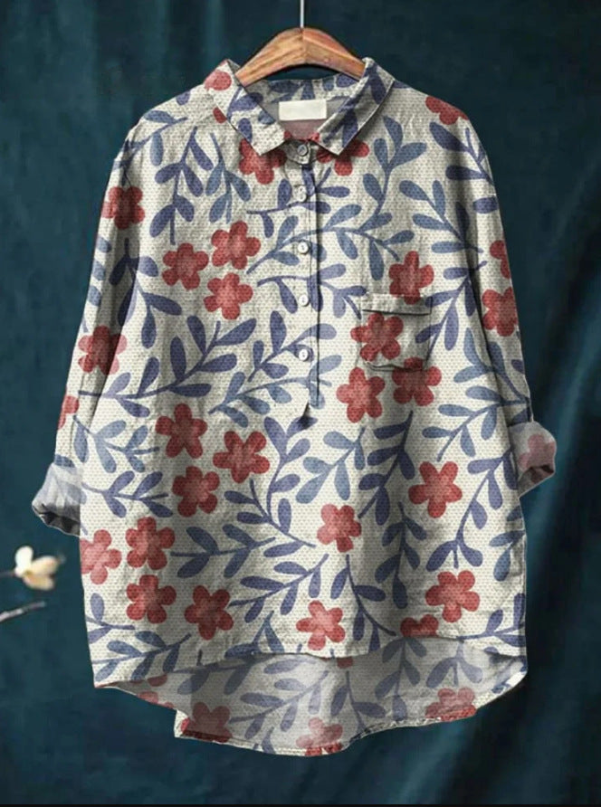 Elise | Blusa clásica de flores (1+1 Gratis)