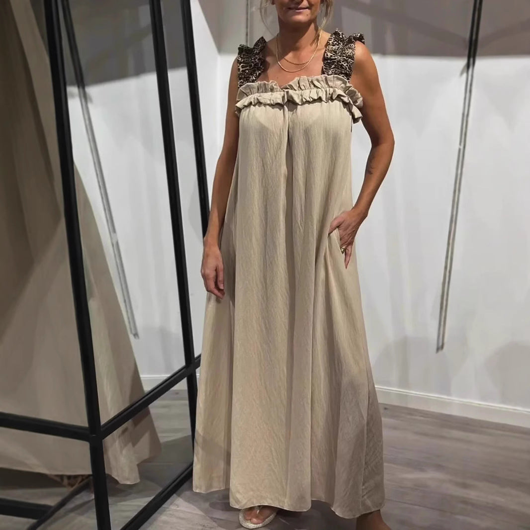 Carmen | Vestido Maxi Leopardo