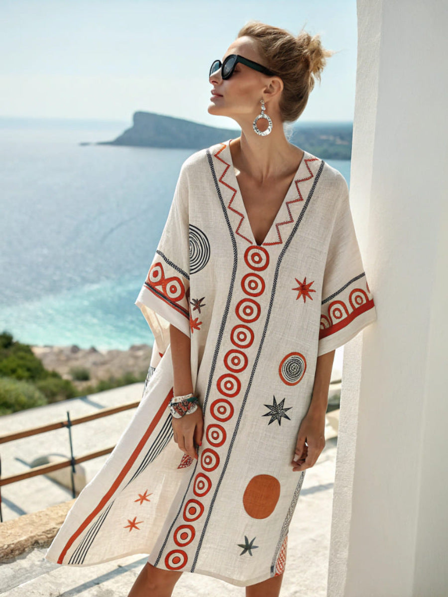 Kaftán boho deluxe