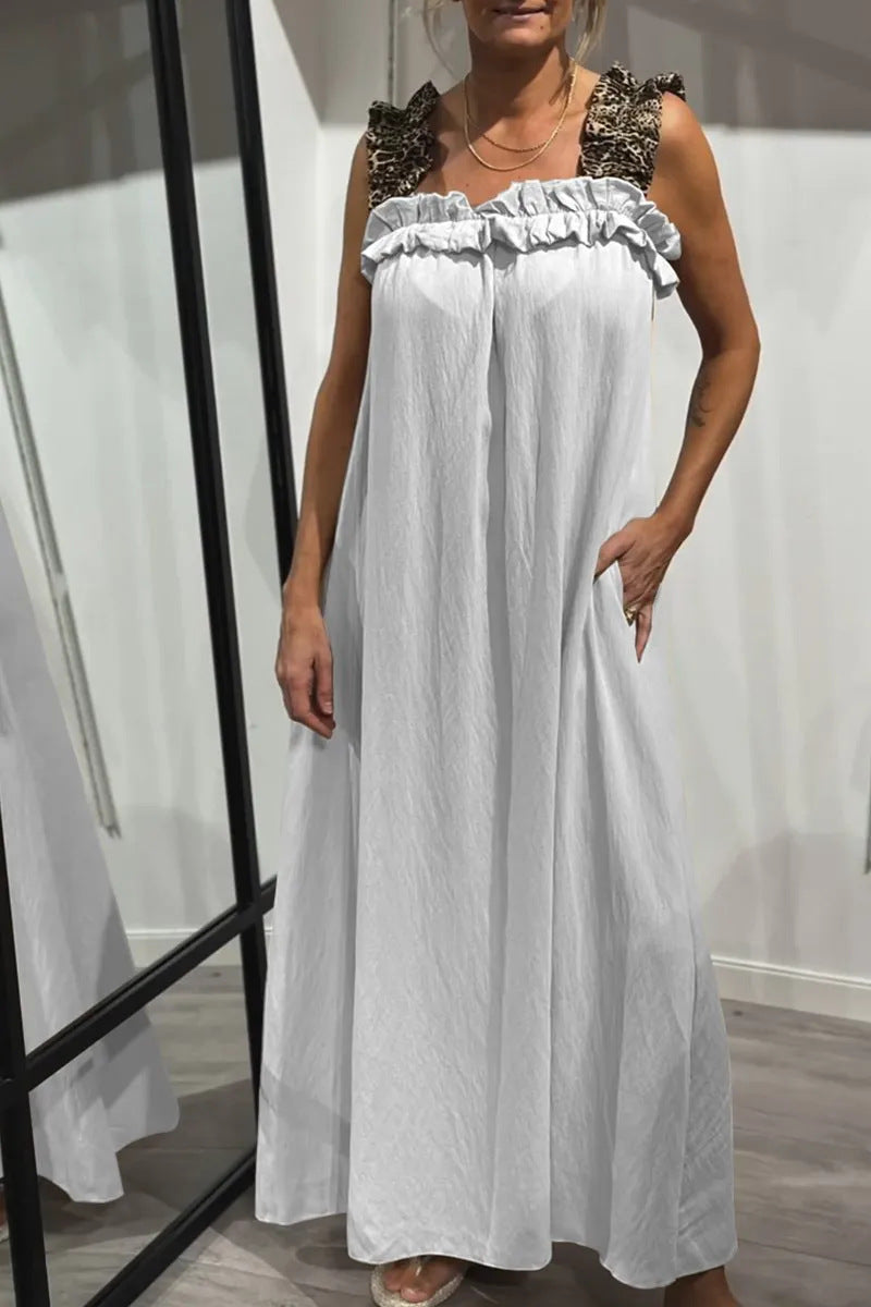 Carmen | Vestido Maxi Leopardo