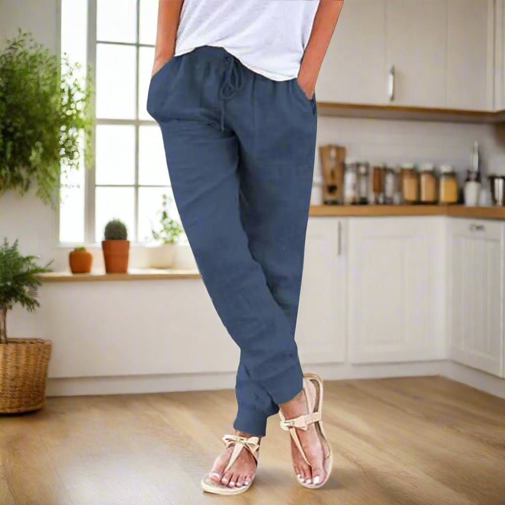 Aurélie | Pantalón de lino