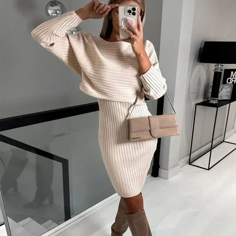 Sally | Conjunto de vestido y jersey