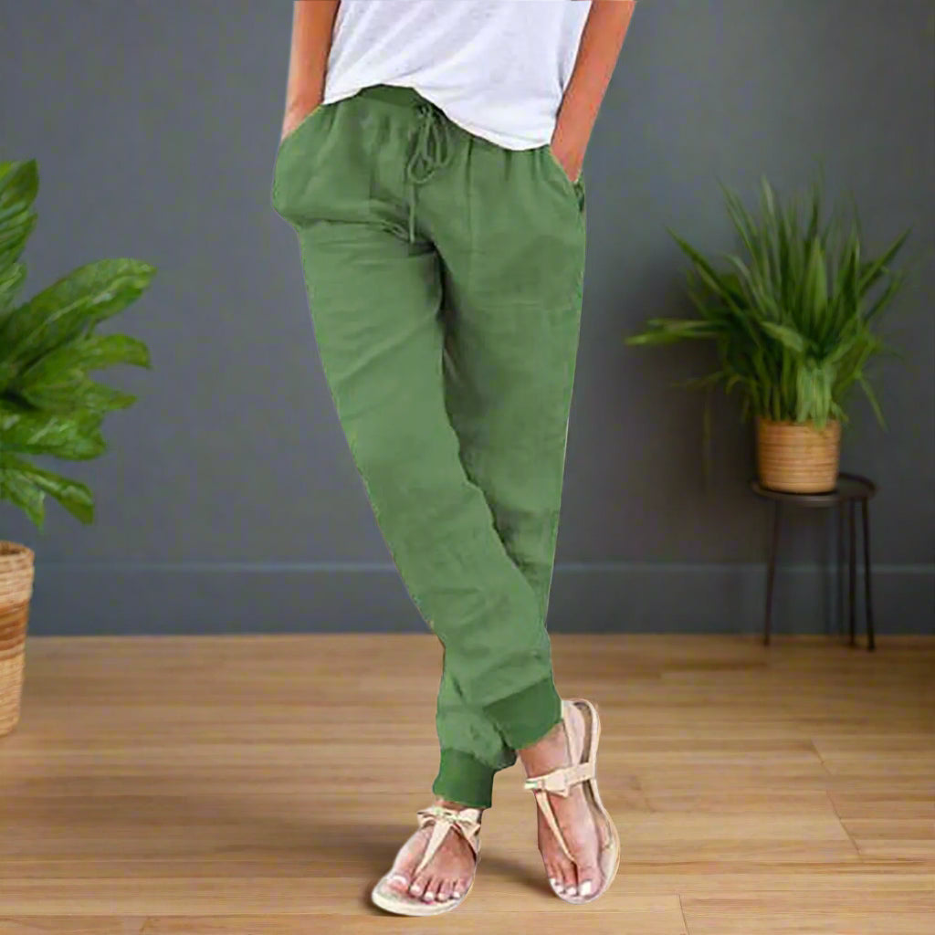 Aurélie | Pantalón de lino