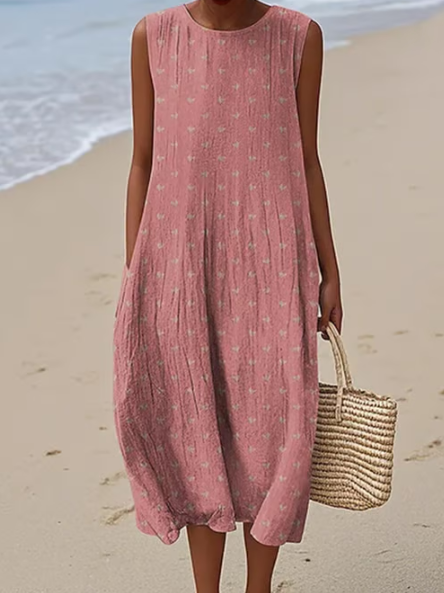 Vestido sencillo con florecitas