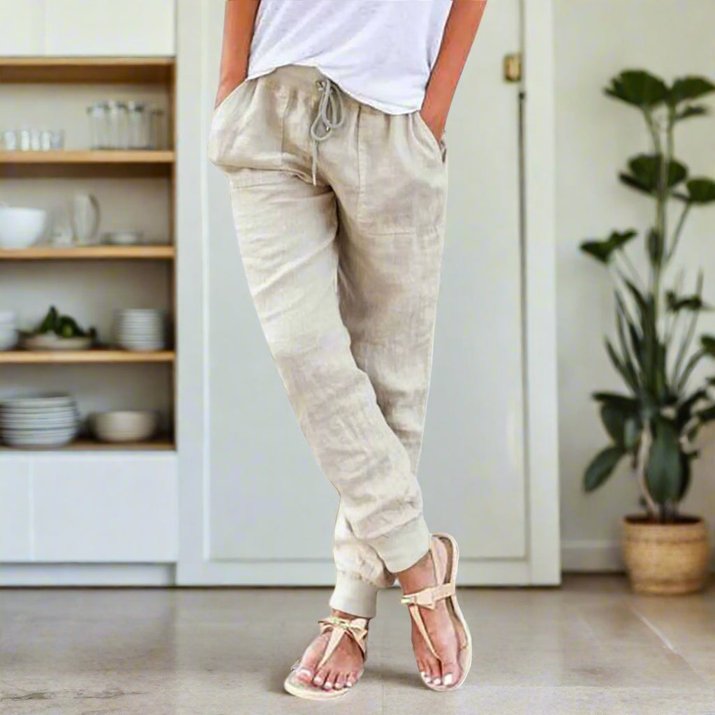 Aurélie | Pantalón de lino