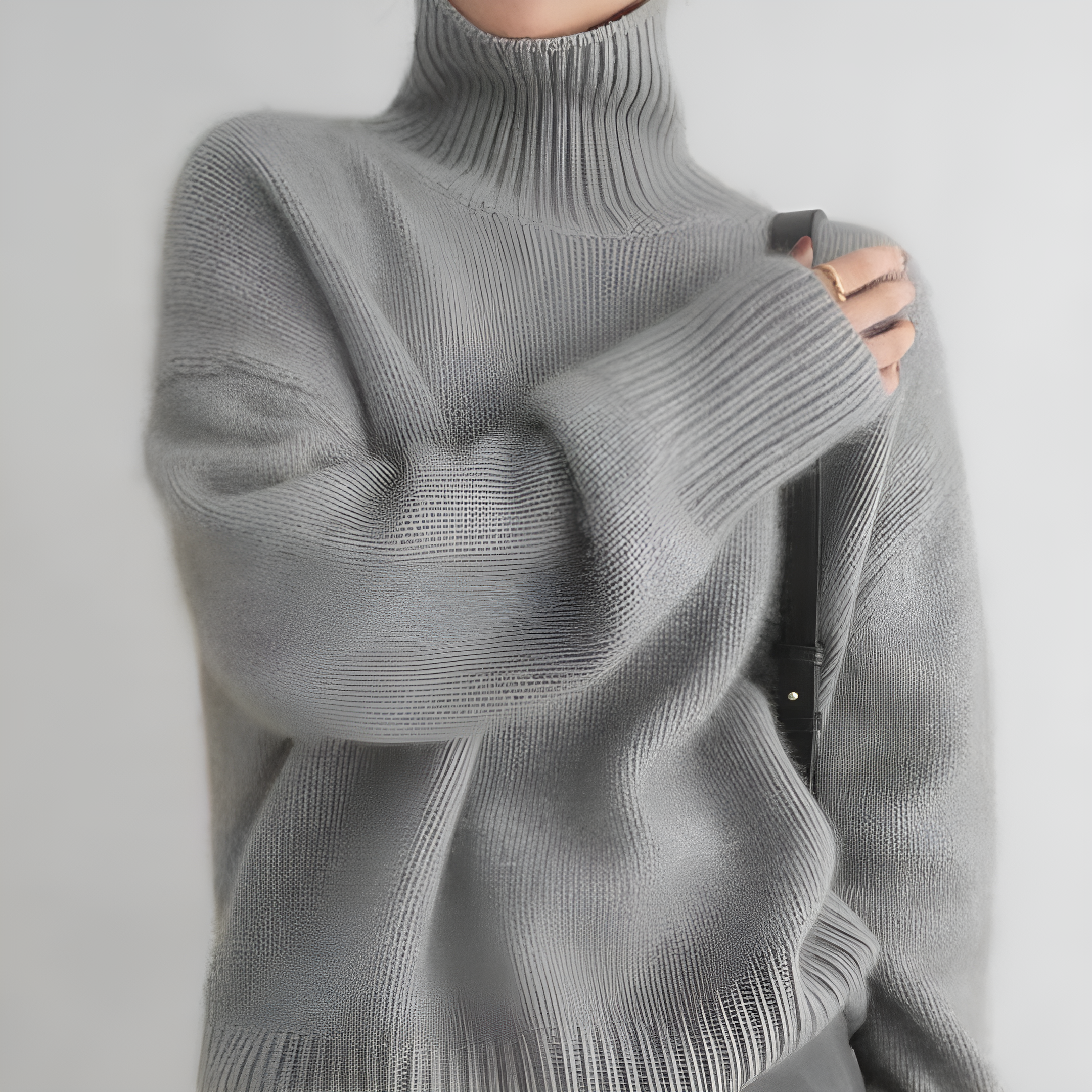 Pauline | Suéter de cuello alto caliente