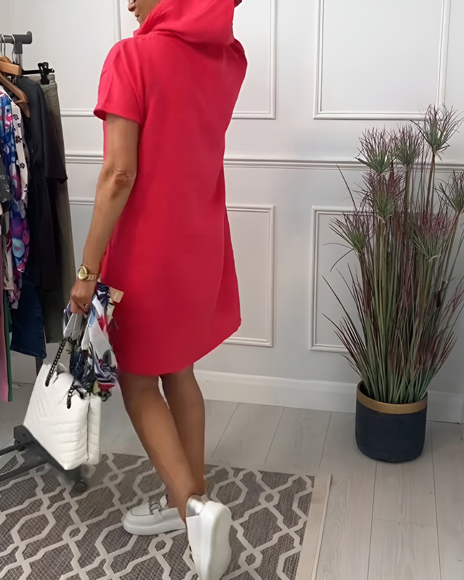 Patricia | Vestido Hoodie Casual