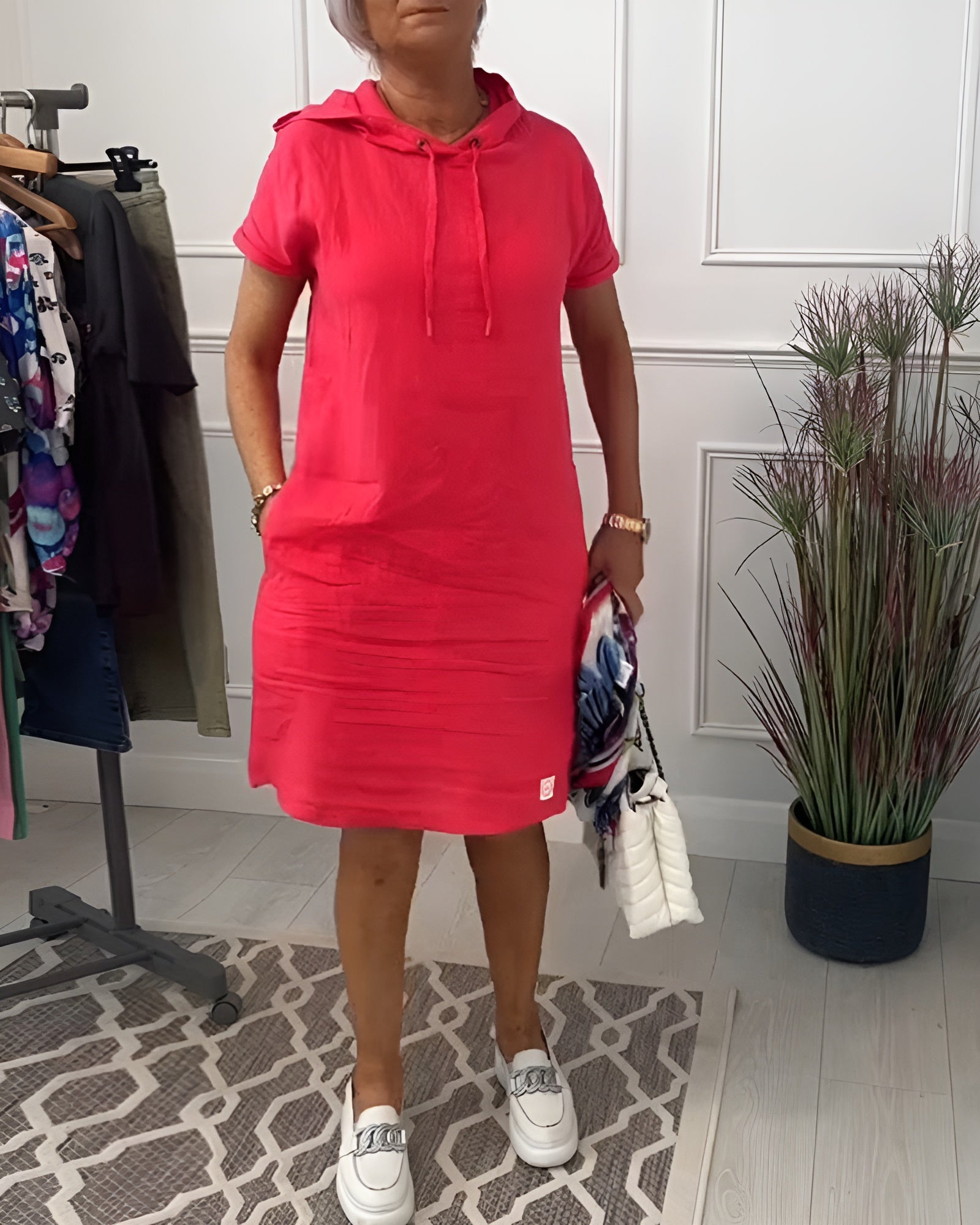 Patricia | Vestido Hoodie Casual