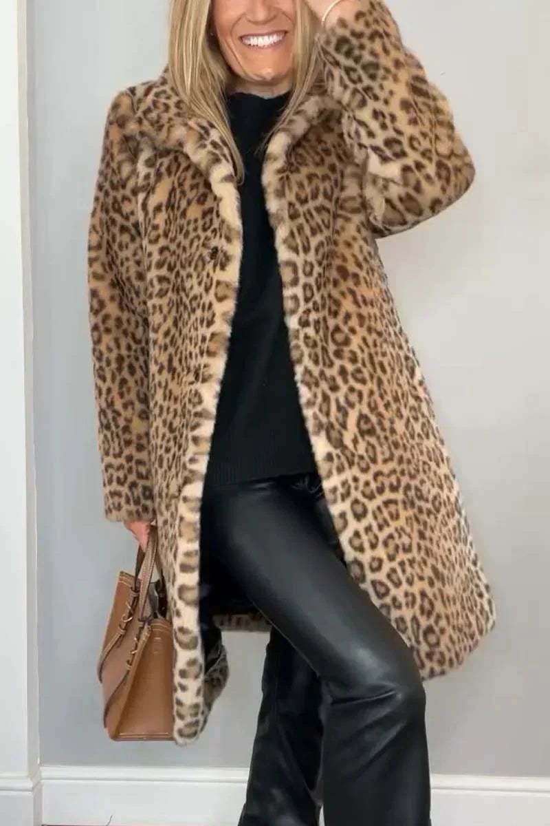 Alejandra | Abrigo estampado con estilo