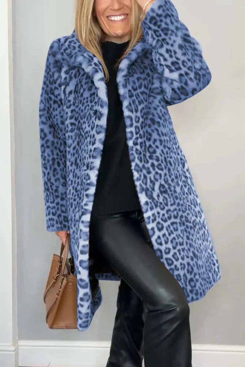 Alejandra | Abrigo estampado con estilo