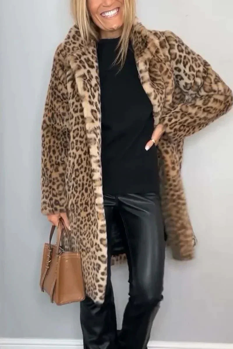 Alejandra | Abrigo estampado con estilo