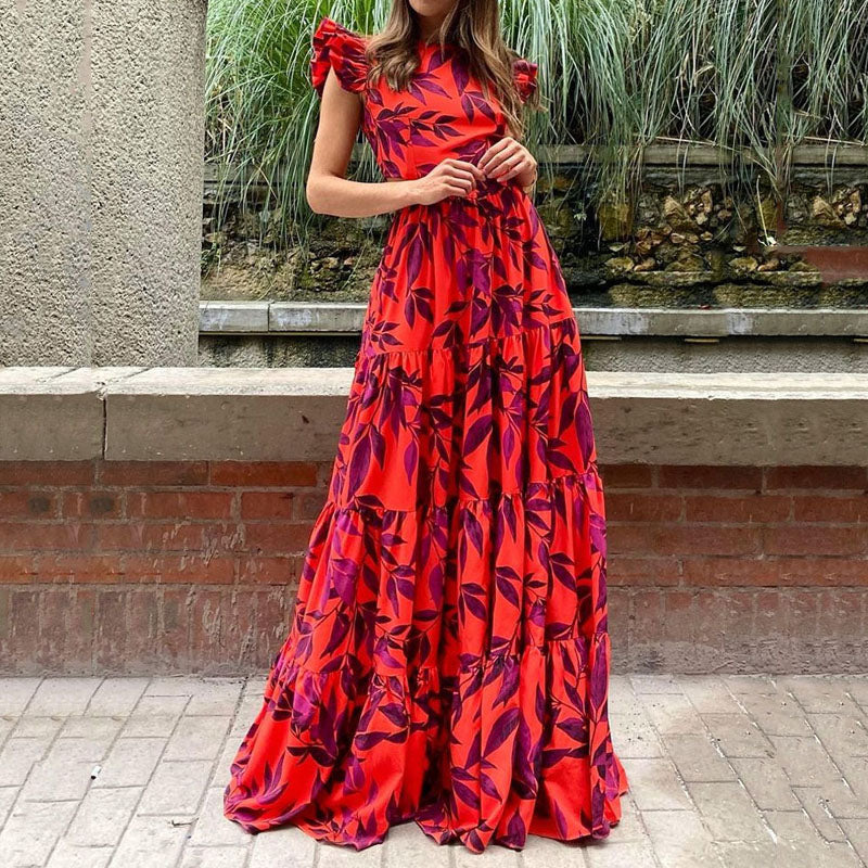 Noémie | Vestido alegre con estampado floral