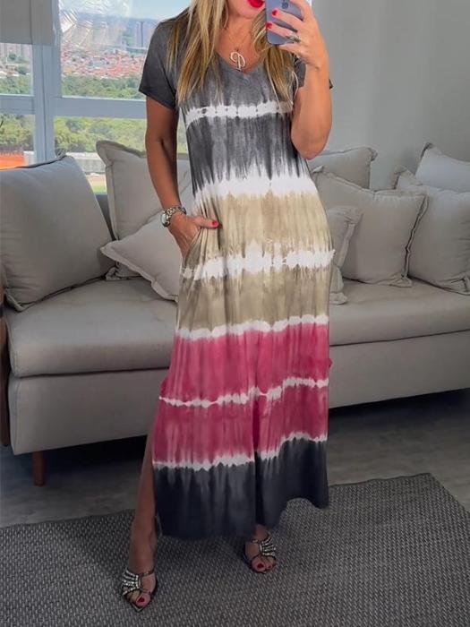 Verónica | Vestido cómodo con aberturas