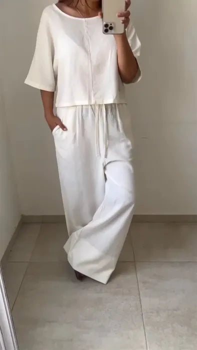 Lucía | Conjunto de Lino 2 Piezas